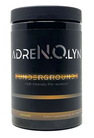 adren o lyn underground high intensity pre workout 25 servings