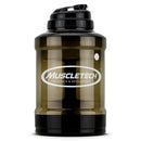 muscle tech jug 2l with bottom storage compartment