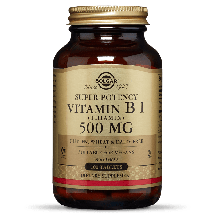 vitamin b 1 500mg 100 tablets