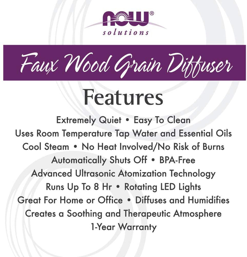 ultrasonic faux wood grain diffuser